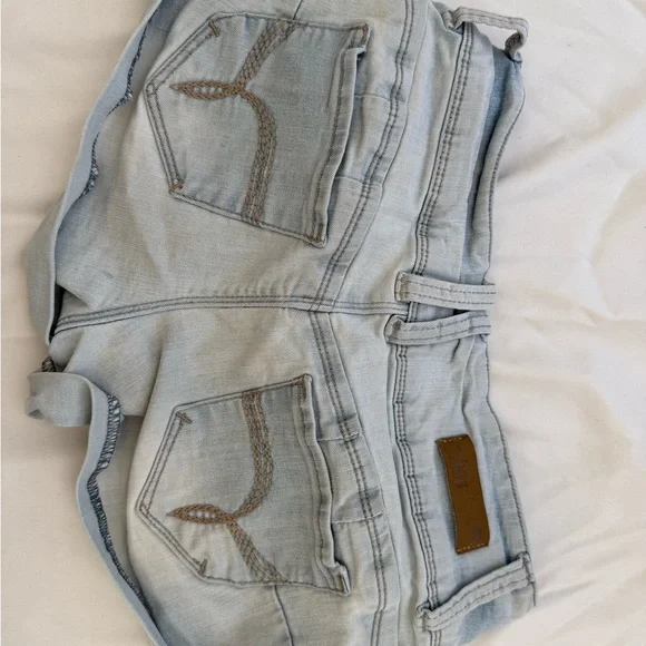 Light Blue Women's Jeans - Picture 3 of 4